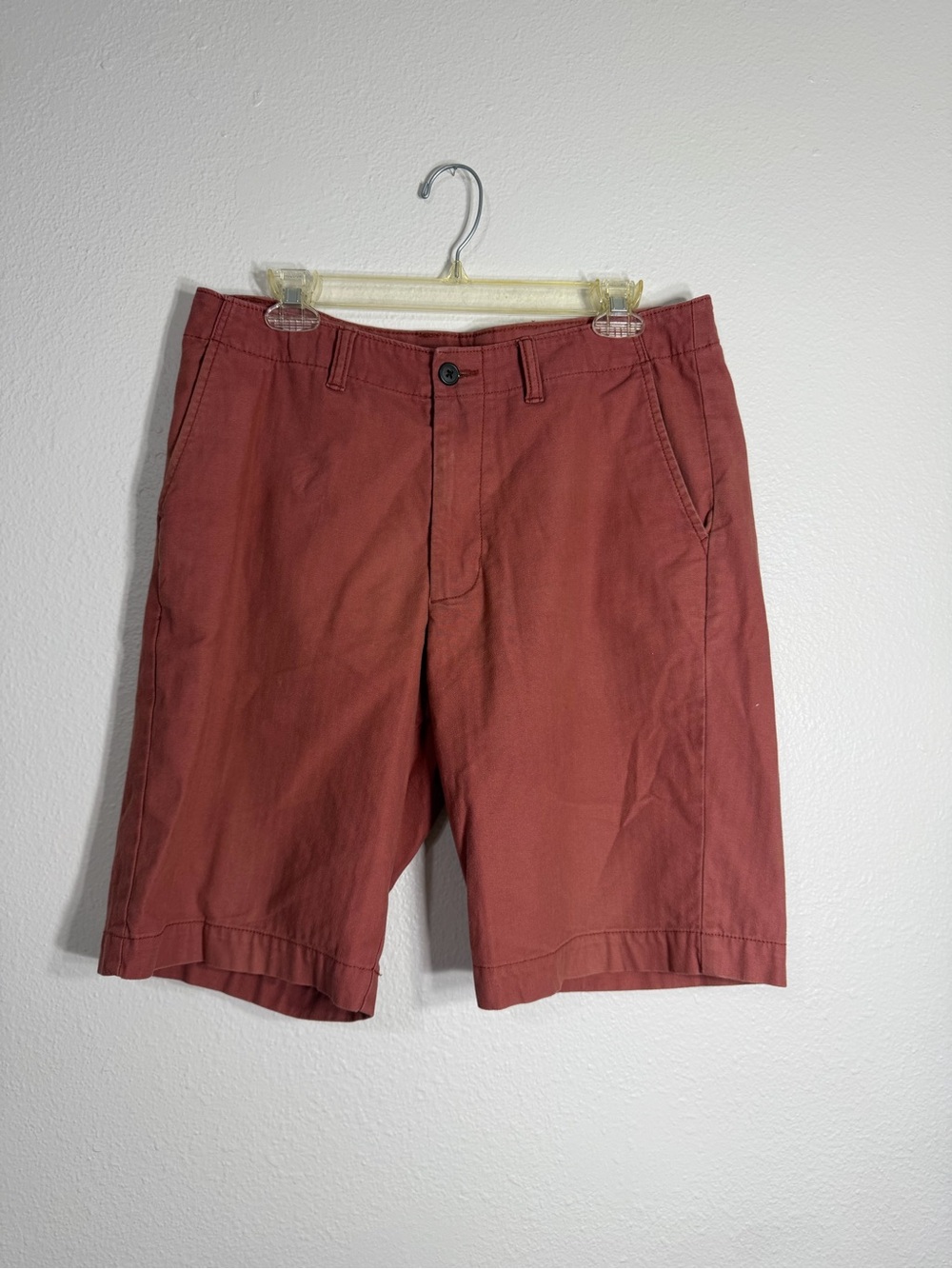 Old Navy Men's Flat-Front Shorts - Burnt orange